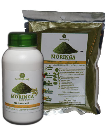 100g Moringa Powder + Moringa Capsules
